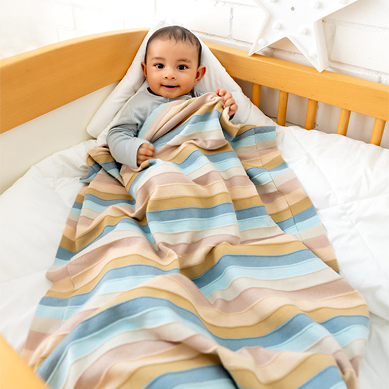 Buy For Every Stripe Baby Blanket Online