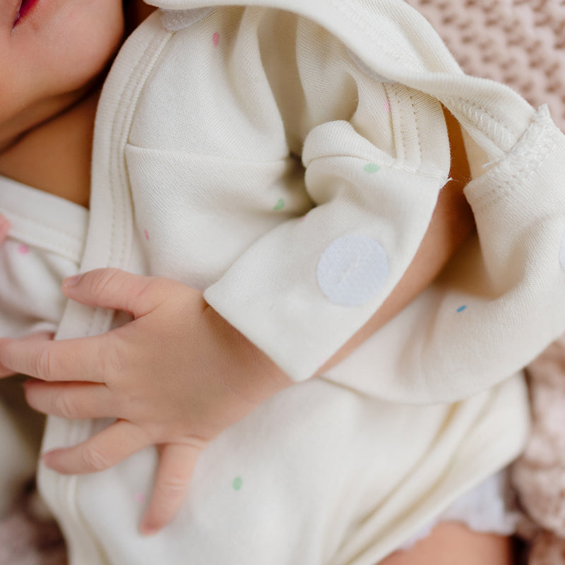 Preemie Baby Organic Cotton Bodysuit - Little Speckles