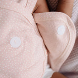 Preemie Baby Organic Cotton Top - Rosebud