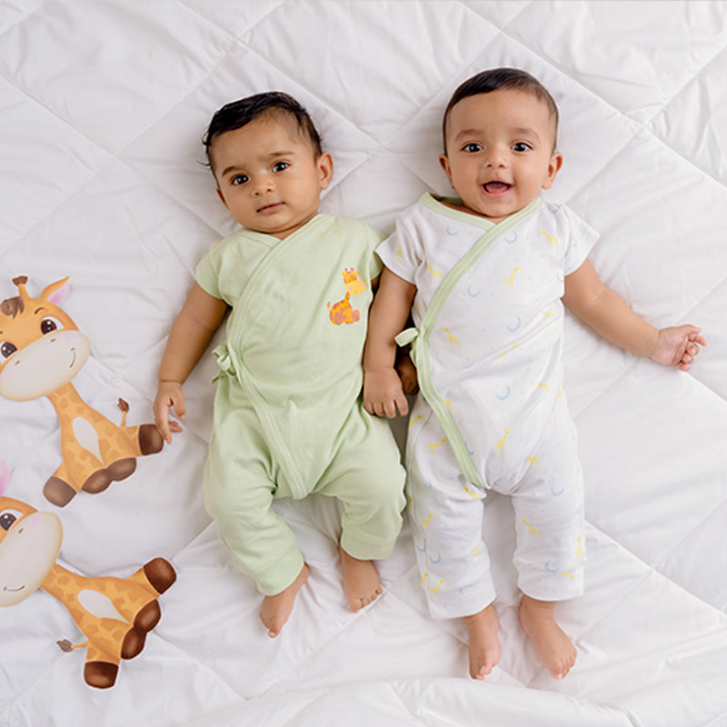 Baby best sale cotton rompers