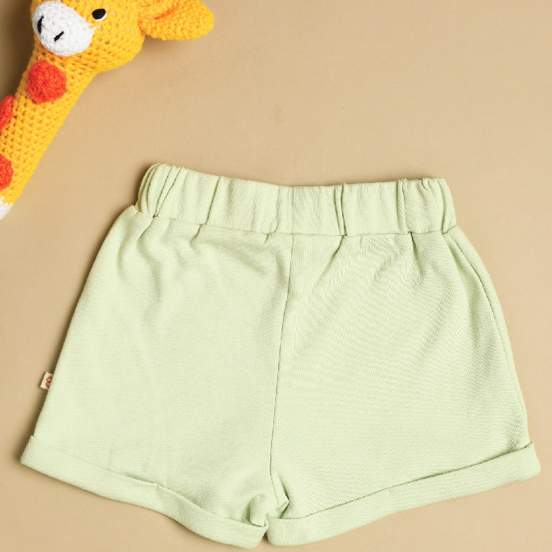 Baby Organic Cotton Shorts - Happy Hooves