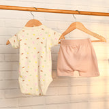 Baby Organic Cotton Bodysuit and Shorts Set - Carnival Fun